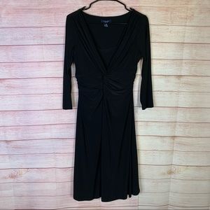 Chaps Black‎ Career Dress Size Medium